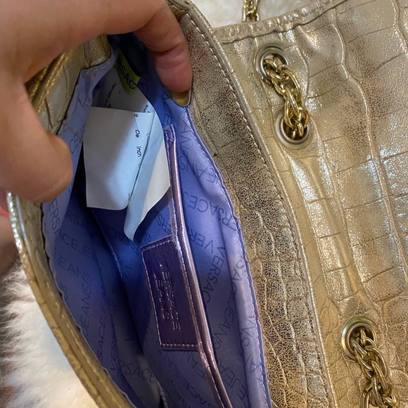 Gold-tone bag from VERSACE JEANS - Picture 3 of 8